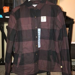 Carhartt women’s small fleece lined flannel